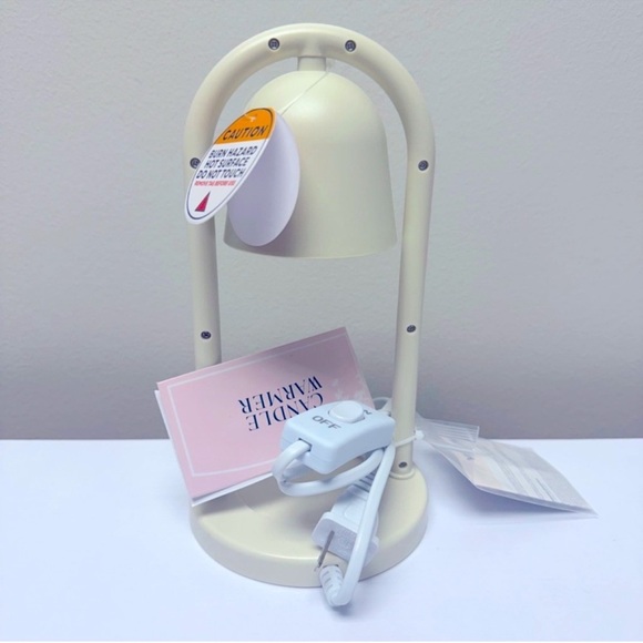 NWT Target Bullseye Playground Off-White Stylish Candle Warmer, Perfect for Fall - Picture 1 of 4